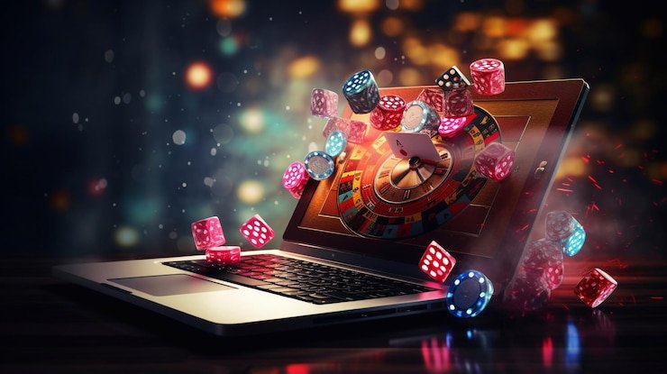 Live dealer betting interface showing betting buttons and live game feed